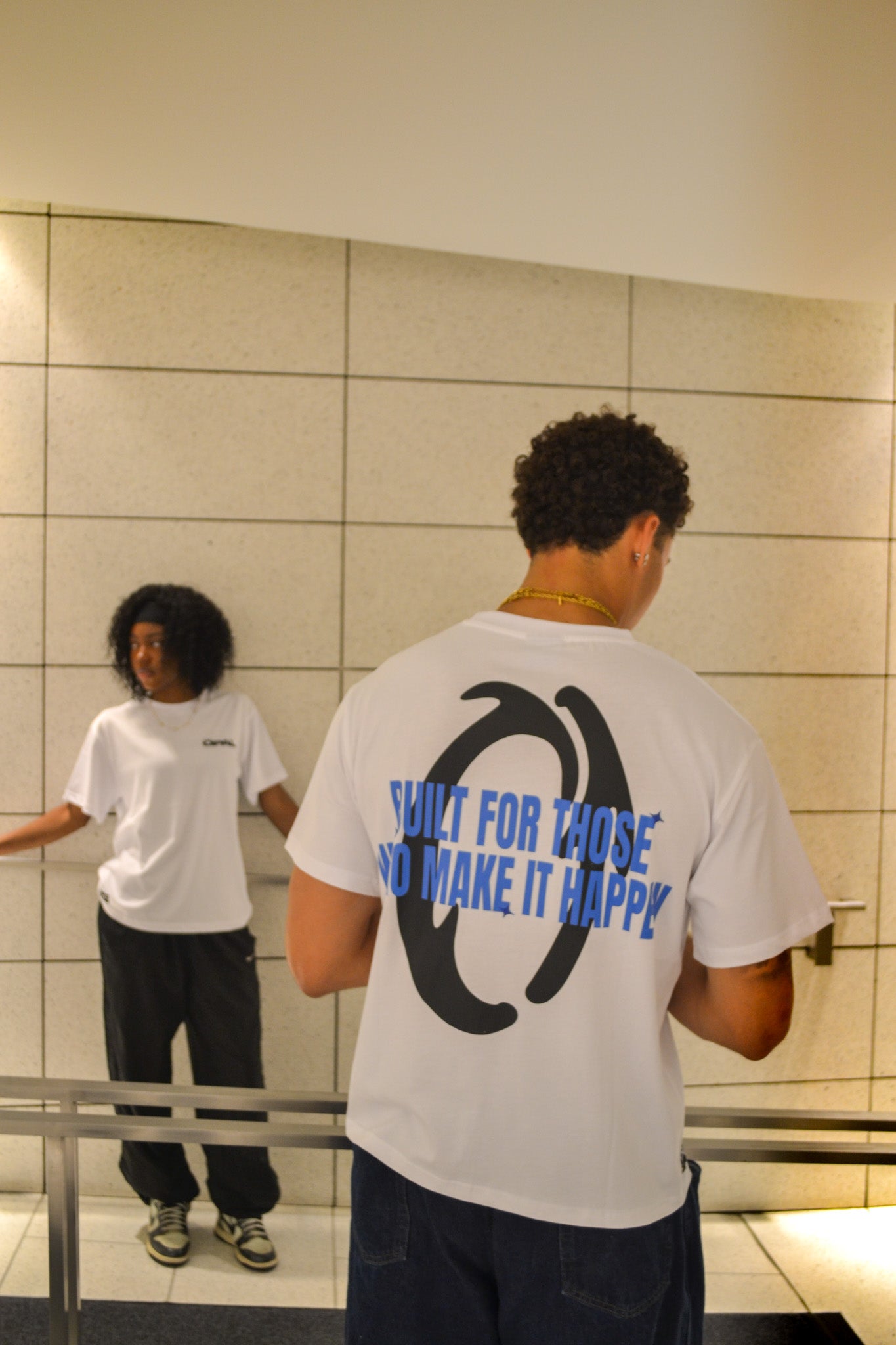 "Built for those who make it happen" T-shirt