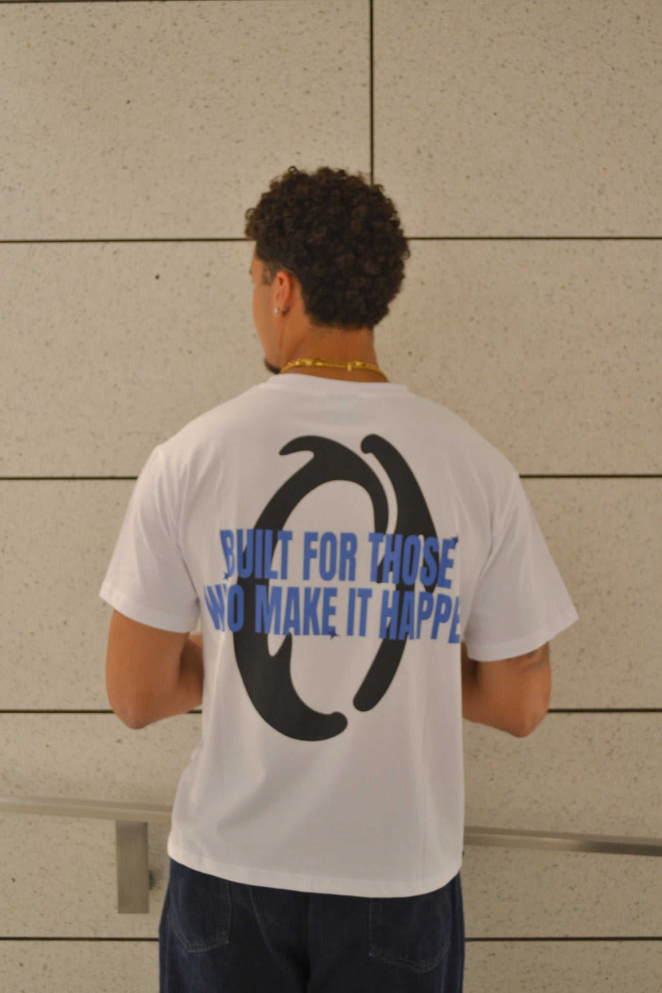 "Built for those who make it happen" T-shirt